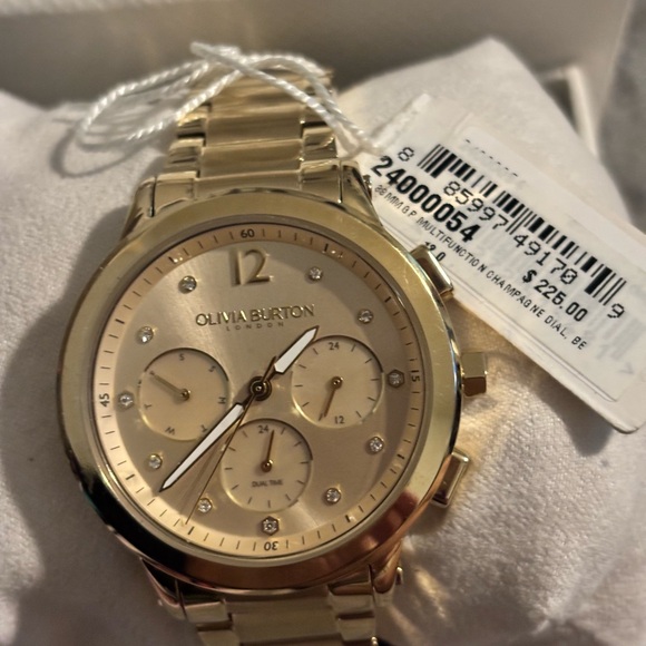 Olivia Burton Multifunction Watch – NWT, Luxe Gold Finish - Picture 3 of 5